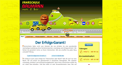 Desktop Screenshot of fahr-mit-baumann.de